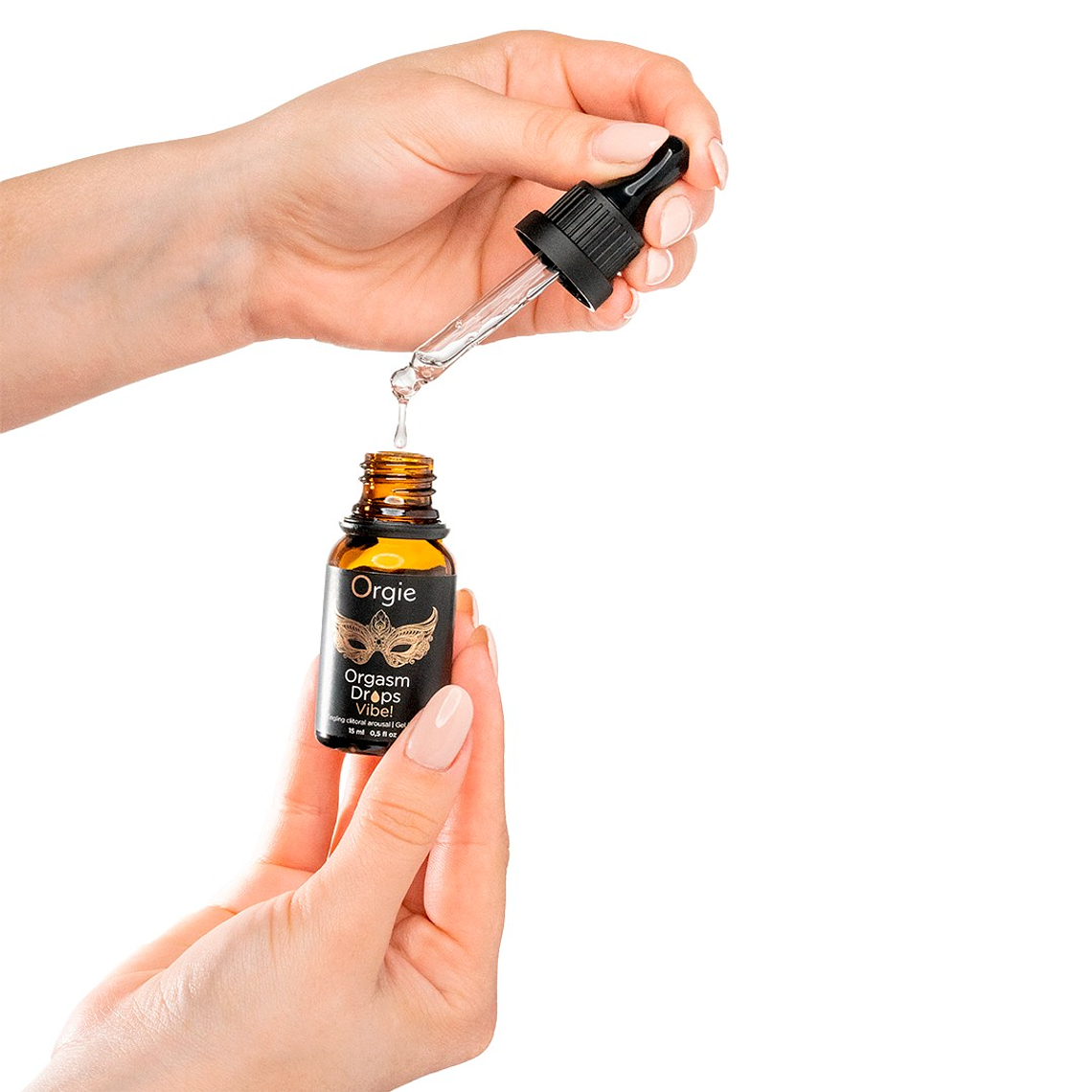 GOTAS COM EFEITO VIBRATÓRIO ORGASM DROPS VIBE 15ML ORGIE 5