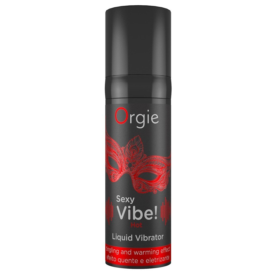 GEL COM VIBRAÇÃO E COM EFEITO DE AQUECIMENTO SEXY VIBE 15ML ORGIE 3
