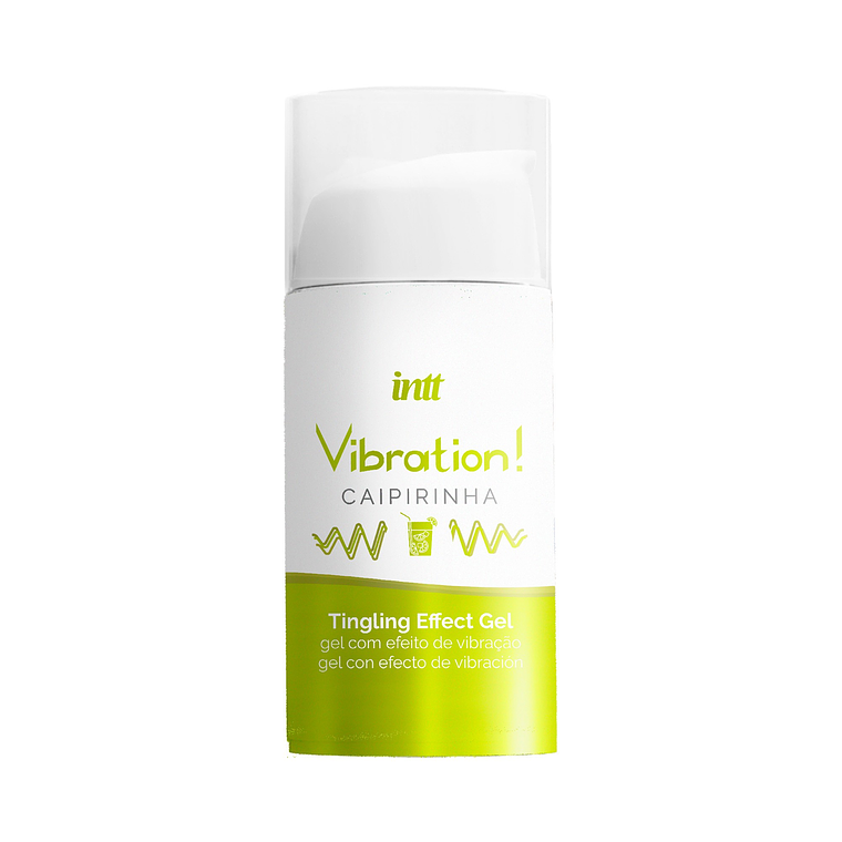 GEL COM VIBRAÇÃO VIBRATION CAIPIRINHA INTT 15ML 1