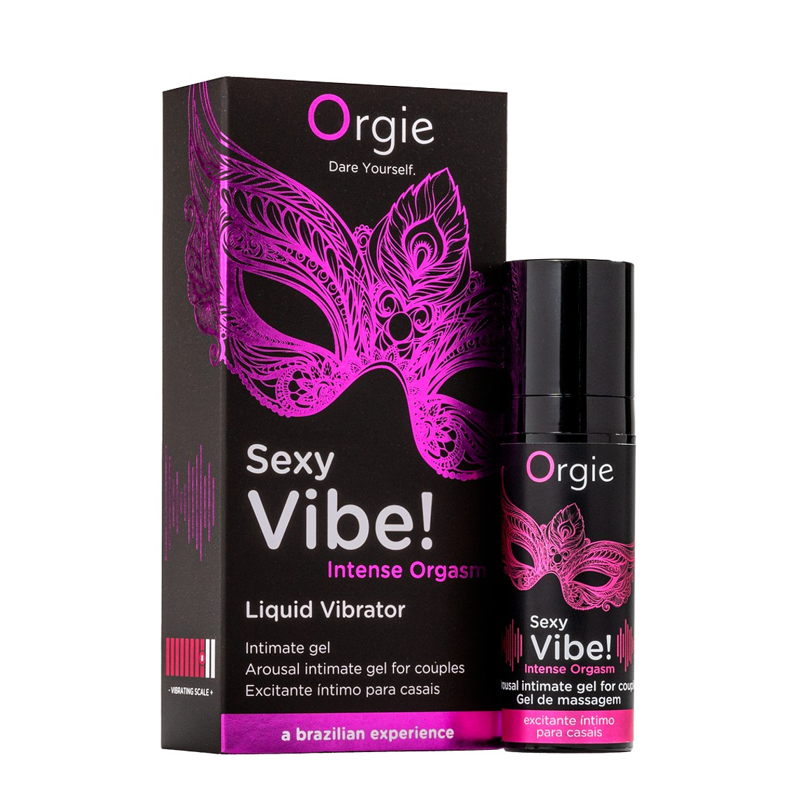 GEL COM VIBRAÇÃO INTENSE ORGASM 15ML ORGIE 4