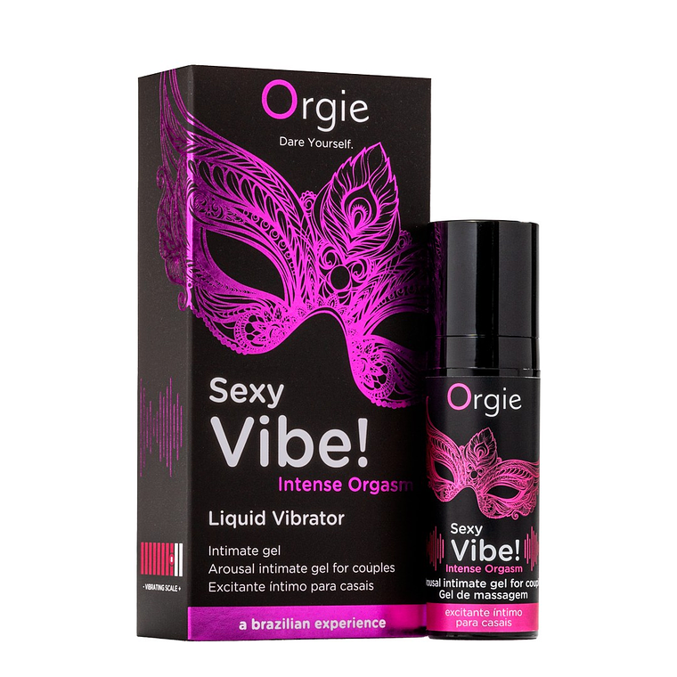 GEL COM VIBRAÇÃO INTENSE ORGASM 15ML ORGIE 4