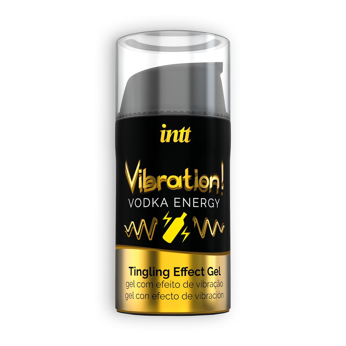 GEL COM VIBRAÇÃO VIBRATION VODKA INTT 15ML 1