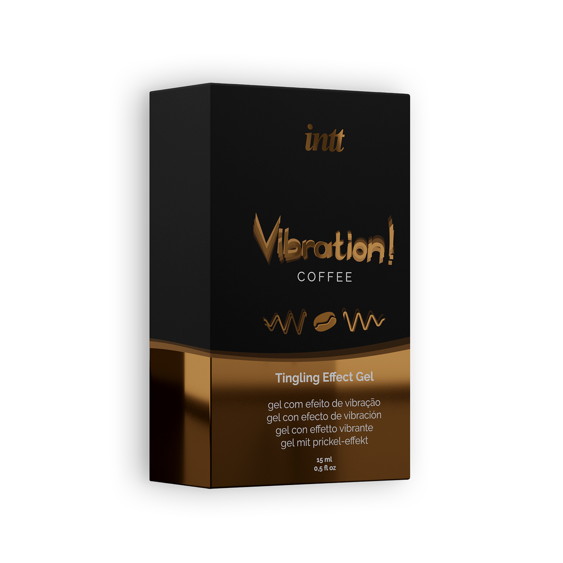 GEL COM VIBRAÇÃO VIBRATION CAFÉ INTT 15ML 3