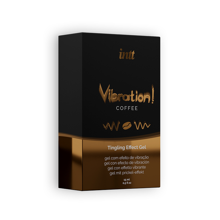 GEL COM VIBRAÇÃO VIBRATION CAFÉ INTT 15ML 3