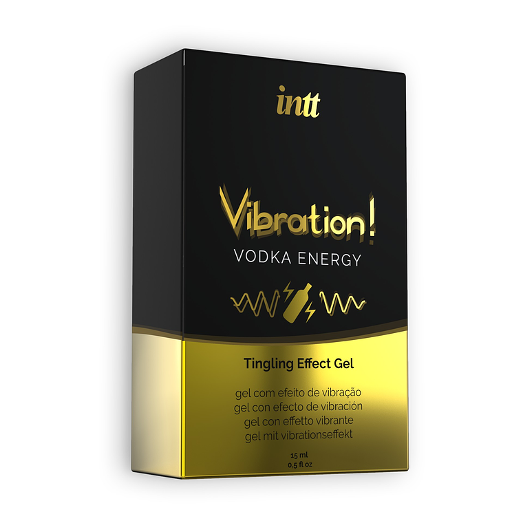 GEL COM VIBRAÇÃO VIBRATION VODKA INTT 15ML 2