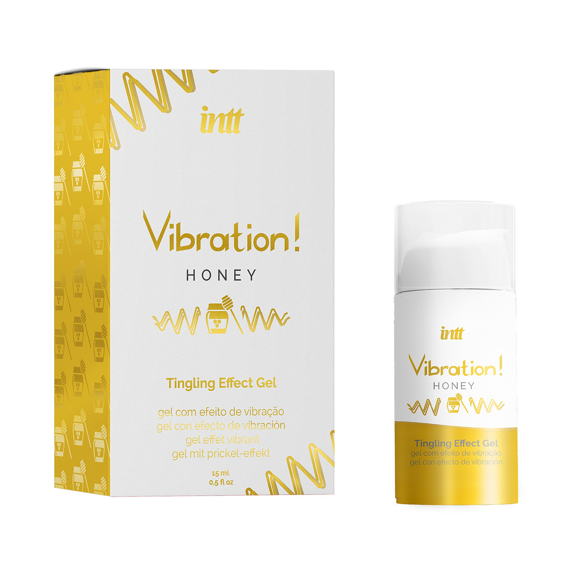 GEL COM VIBRAÇÃO VIBRATION MEL INTT 15ML 3