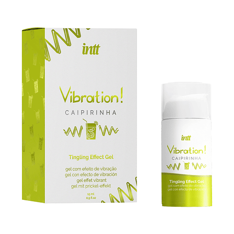 Gel Íntimo Vibration Caipirinha Intt 15ml