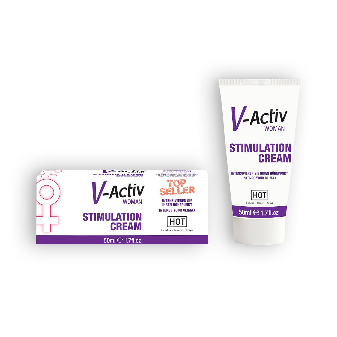 CREME ESTIMULANTE FEMININO V-ACTIV 50ML 1