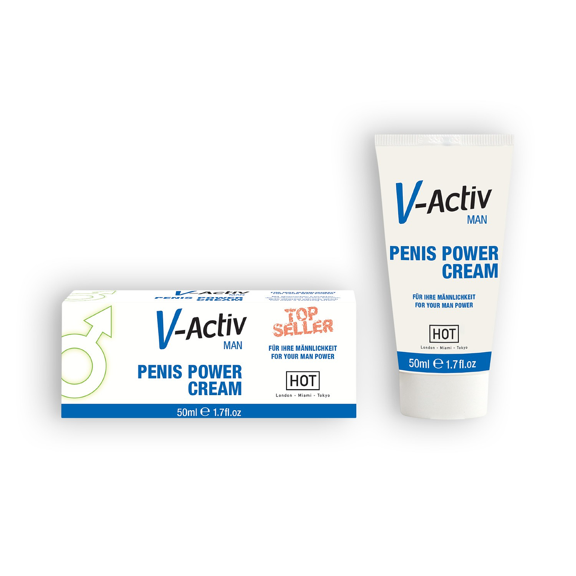 CREME ESTIMULANTE PENIS POWER CREAM V-ACTIV 50ML 1