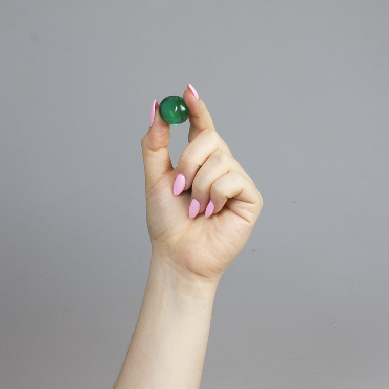 BOLAS LUBRIFICANTES BEIJÁVEIS BRAZILIAN BALLS SABOR A MENTA 2 X 4GR 2