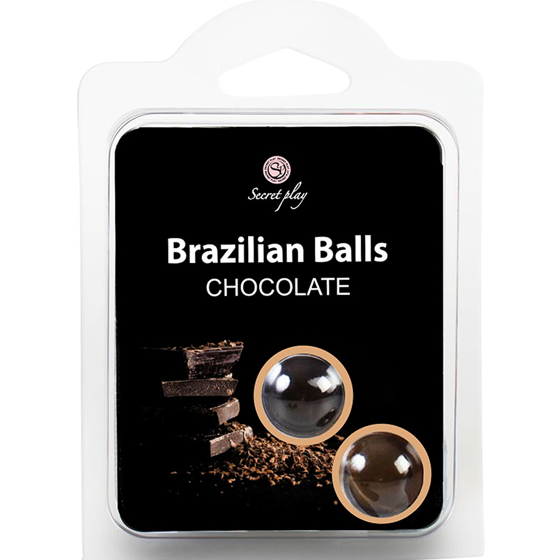 BOLAS LUBRIFICANTES BEIJÁVEIS BRAZILIAN BALLS SABOR A CHOCOLATE 2 X 4GR 4