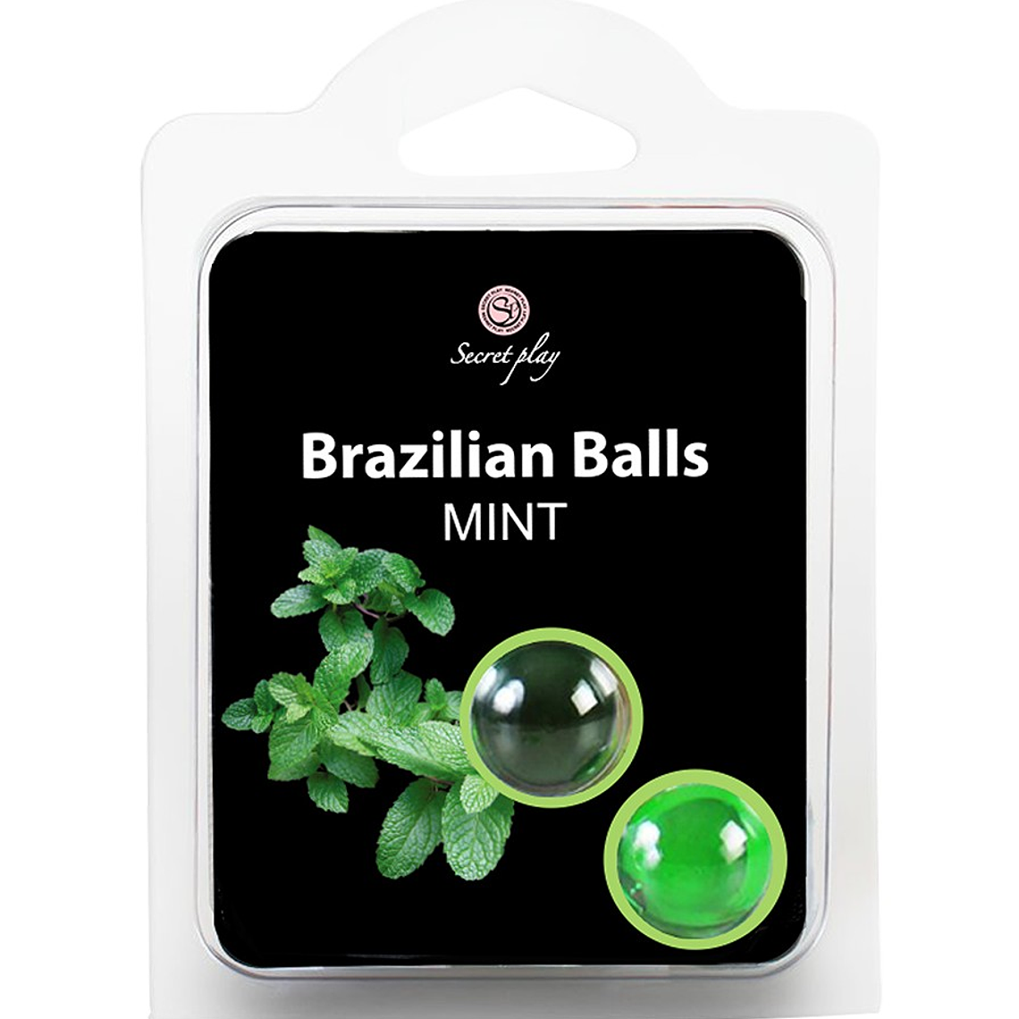 BOLAS LUBRIFICANTES BEIJÁVEIS BRAZILIAN BALLS SABOR A MENTA 2 X 4GR 4