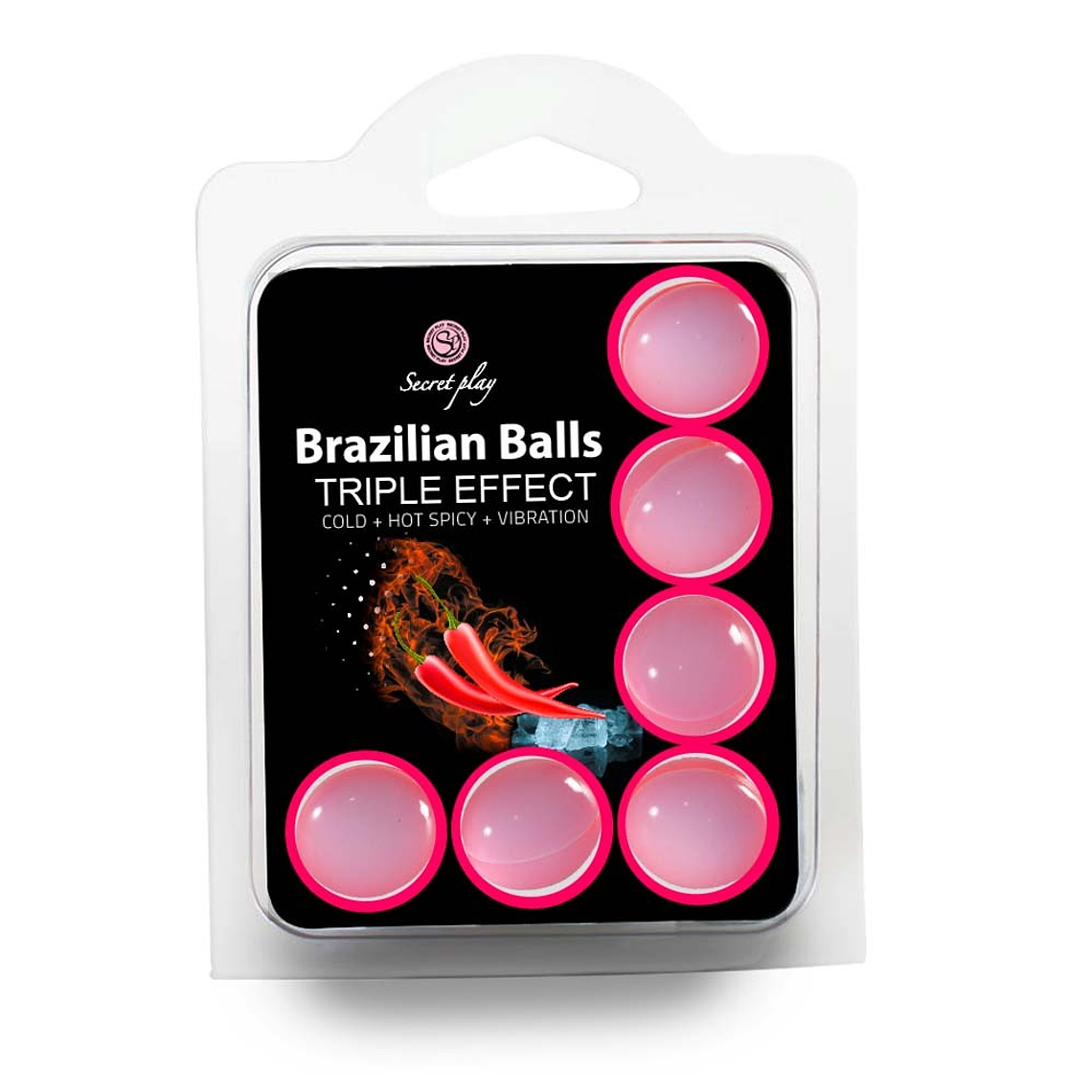 BOLAS LUBRIFICANTES BRAZILIAN BALLS EFEITO TRIPLO 6 X 4GR 3
