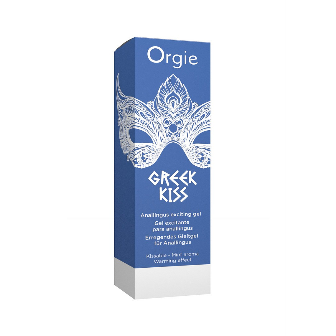 GEL DE MASSAGEM ANAL COM EFEITO CALOR GREEK KISS 50ML ORGIE 3