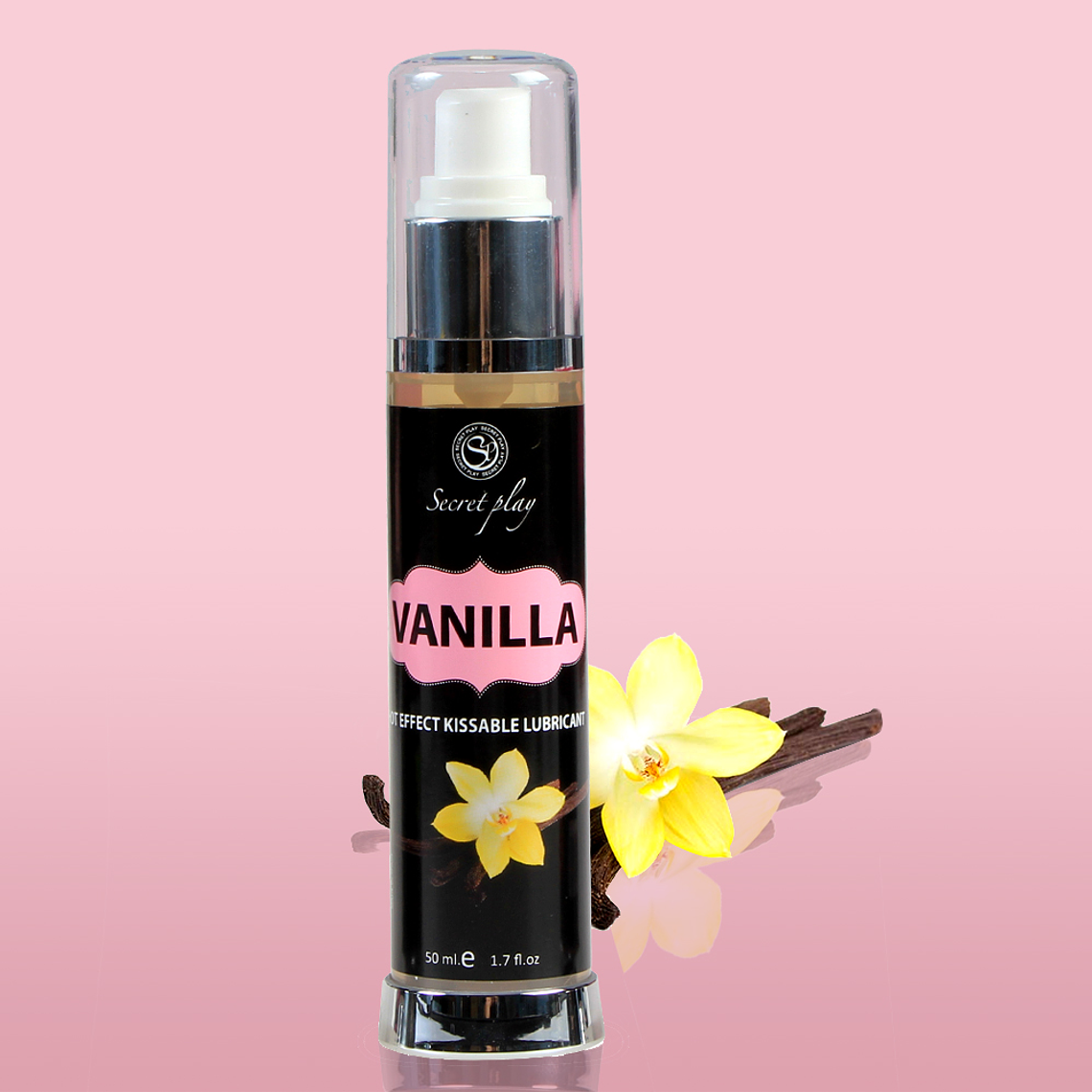 LUBRIFICANTE DE EFEITO CALOR COM SABOR A BAUNILHA 50 ML SECRET PLAY 2