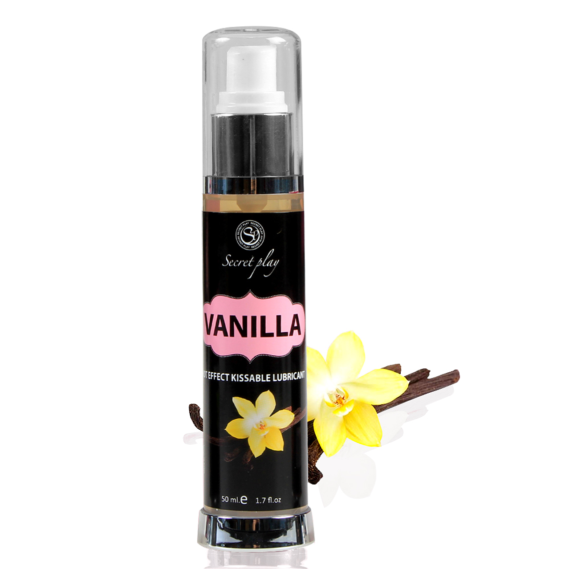 LUBRIFICANTE DE EFEITO CALOR COM SABOR A BAUNILHA 50 ML SECRET PLAY 3