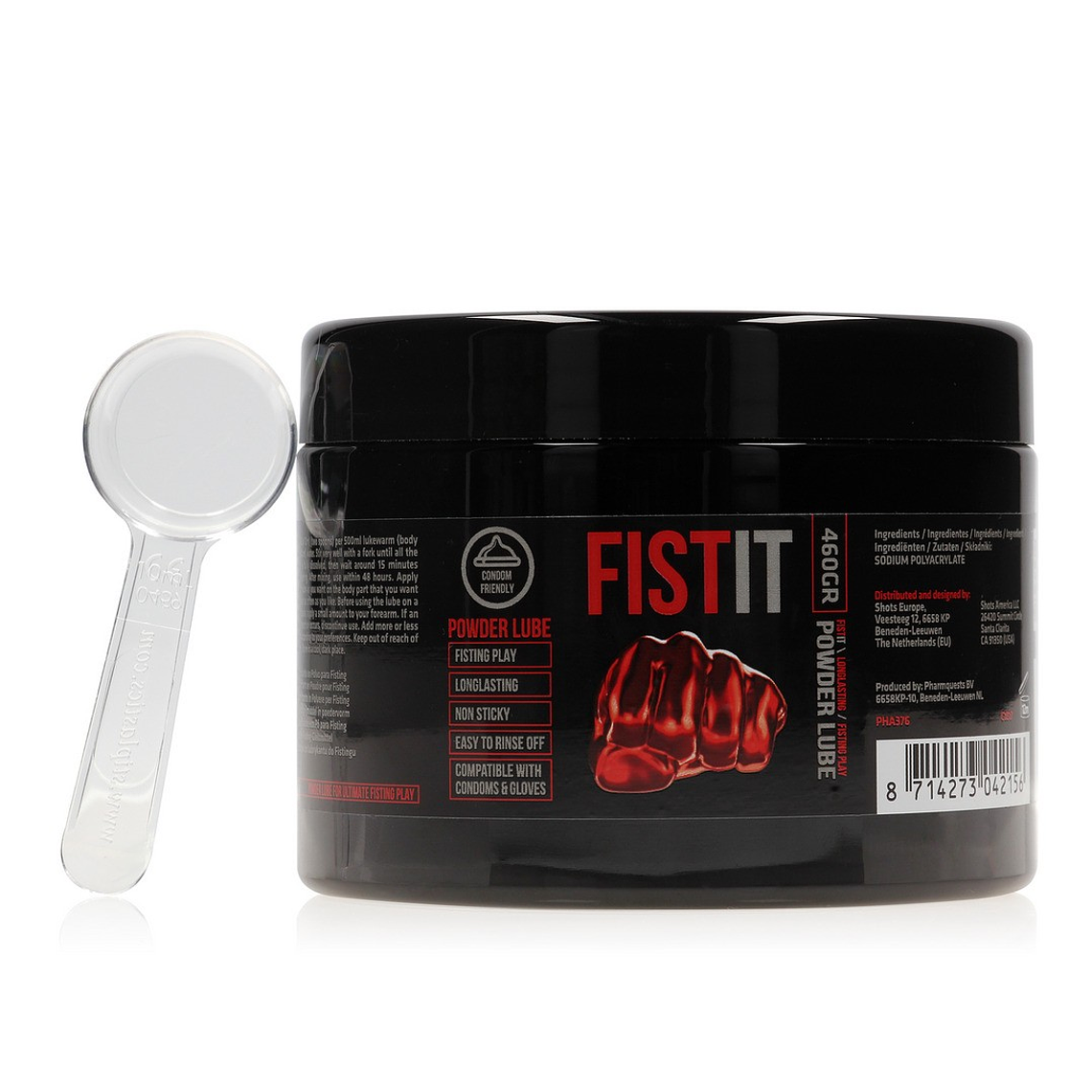LUBRIFICANTE EM PÓ POWDER LUBE 16.2 OZ 460 GR FIST IT 6