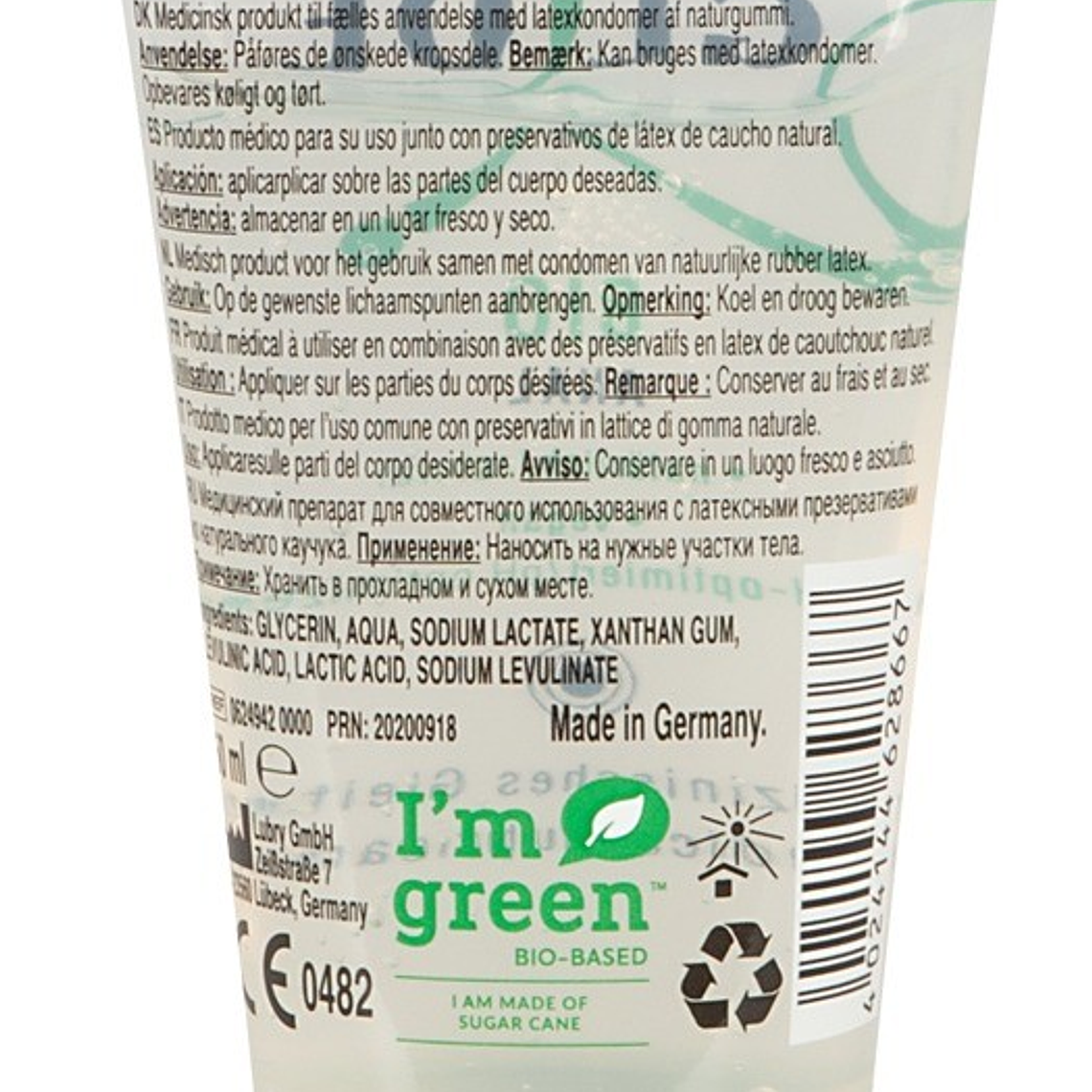 LUBRIFICANTE JUST GLIDE BIO ANAL 50ML 2