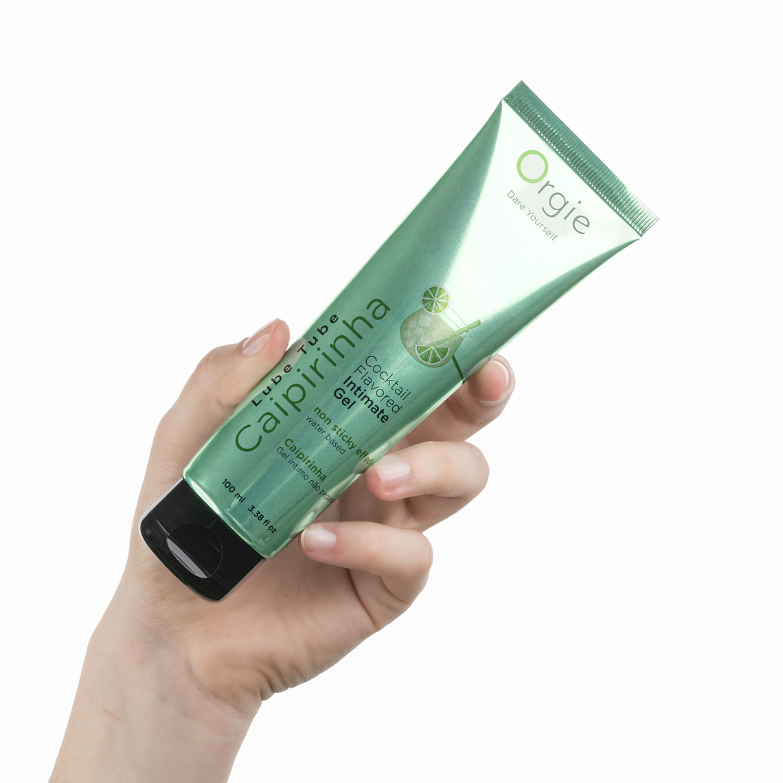 LUBRIFICANTE LUBE TUBE COCKTAIL CAIPIRINHA 100ML ORGIE 4
