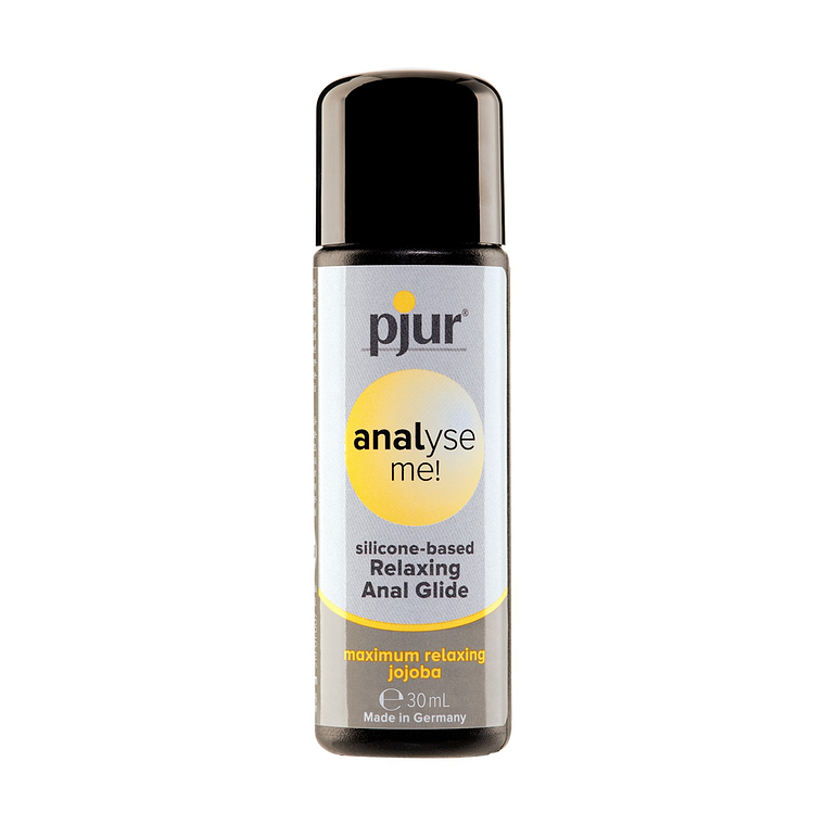 LUBRIFICANTE À BASE DE SILICONE PJUR ANALYSE ME! RELAXING ANAL GLIDE 30ML 2