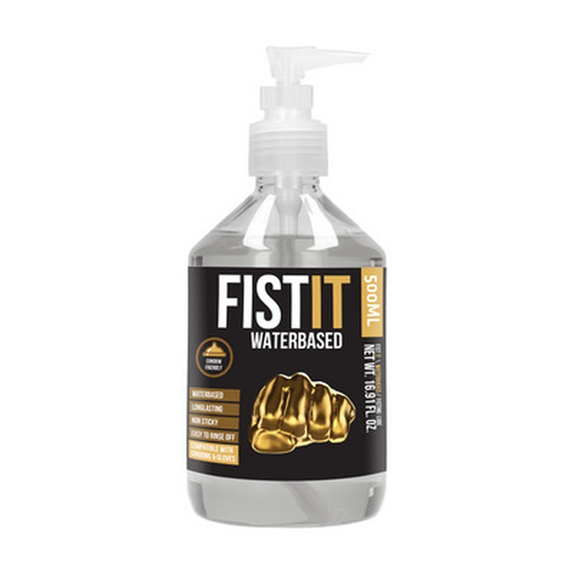 LUBRIFICANTE À BASE DE ÁGUA 17 FL OZ 500 ML FIST IT  1