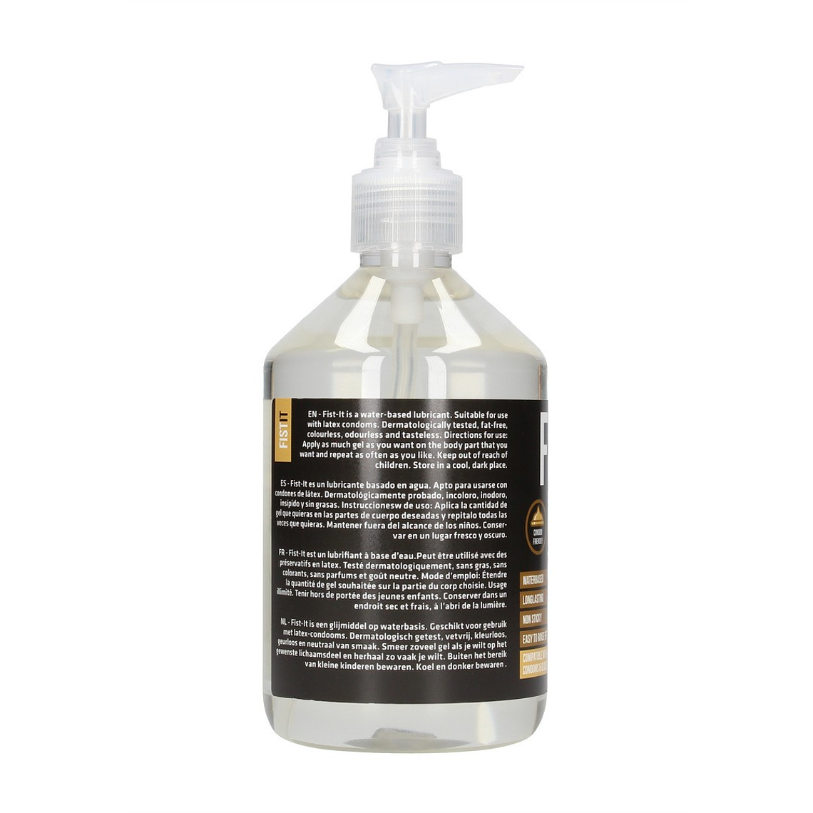 LUBRIFICANTE À BASE DE ÁGUA 17 FL OZ 500 ML FIST IT  2