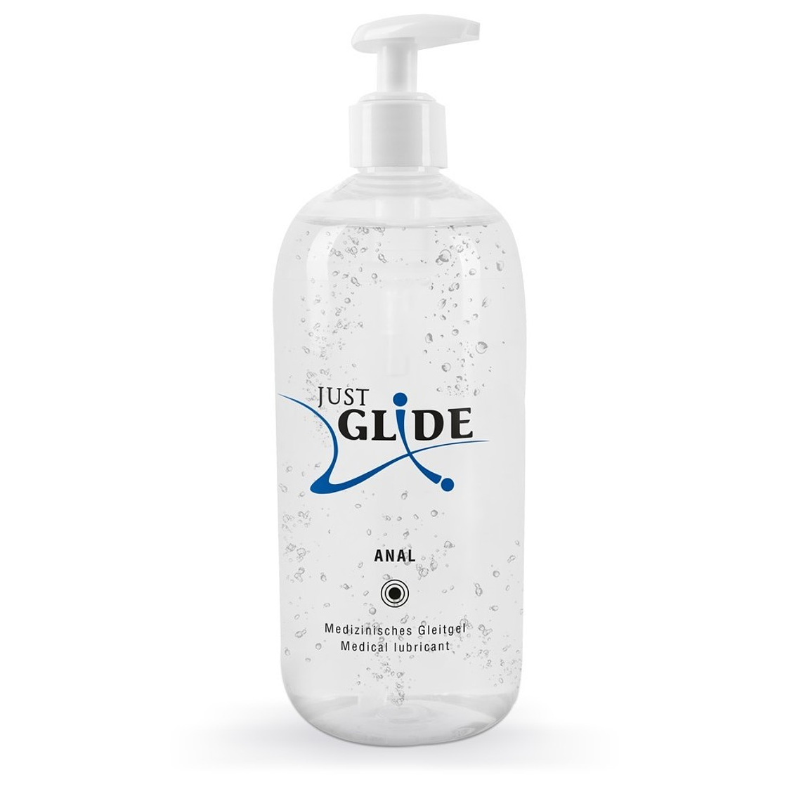 LUBRIFICANTE À BASE DE ÁGUA ANAL 500ML JUST GLIDE 1