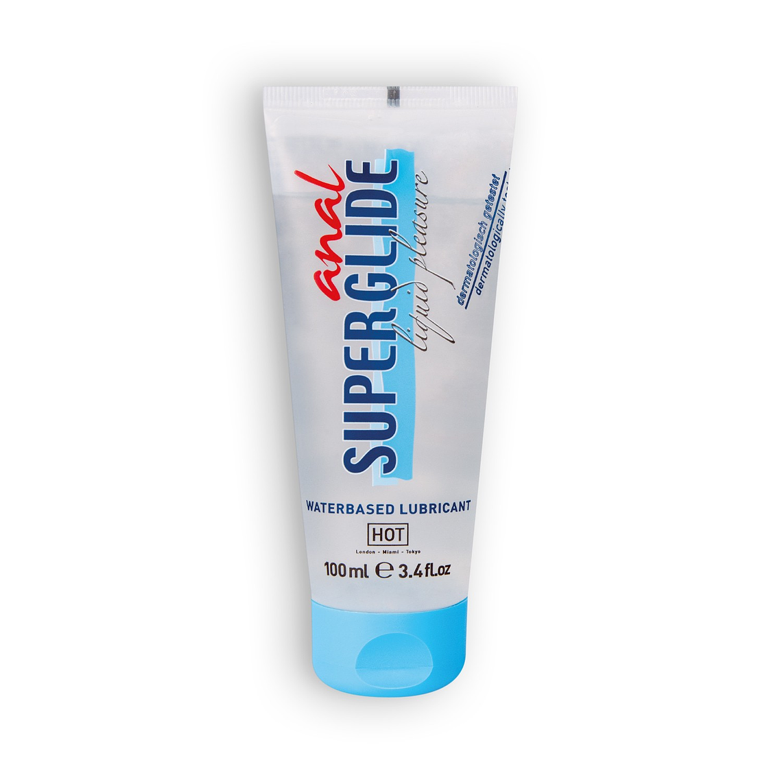 LUBRIFICANTE À BASE DE ÁGUA ANAL SUPERGLIDE HOT™ 100ML 1