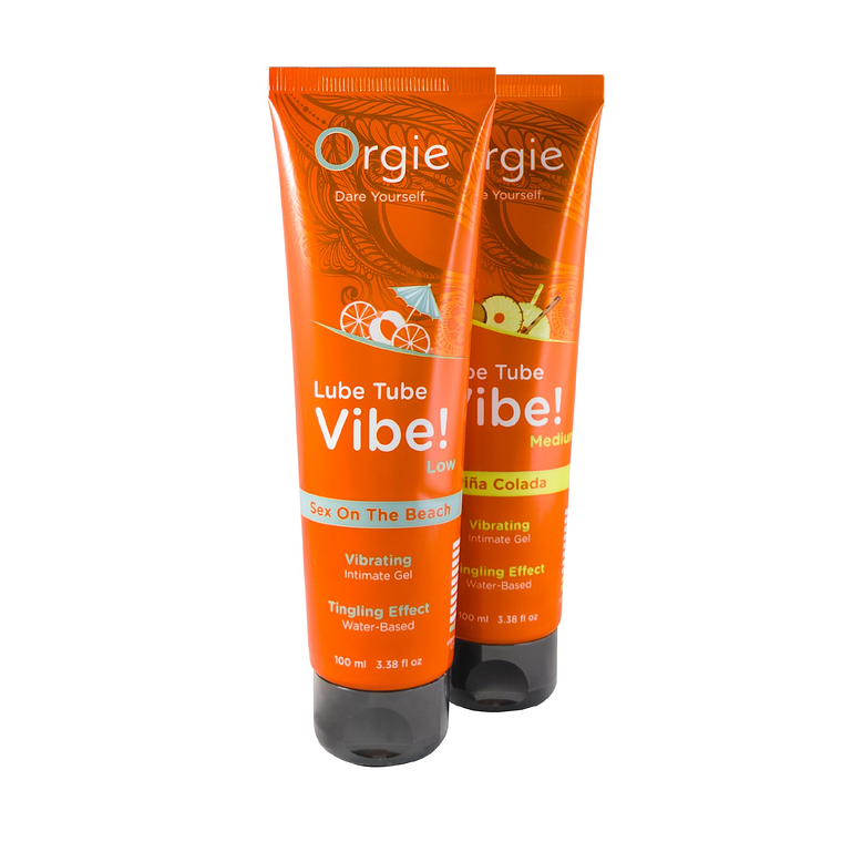 LUBRIFICANTE LUBE TUBE VIBE! SEX ON THE BEACH INTENSIDADE BAIXA ORGIE 100ML 2