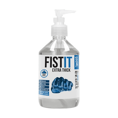 LUBRIFICANTE PARA FISTING EXTRA THICK 17 FL OZ 500 ML FIST IT