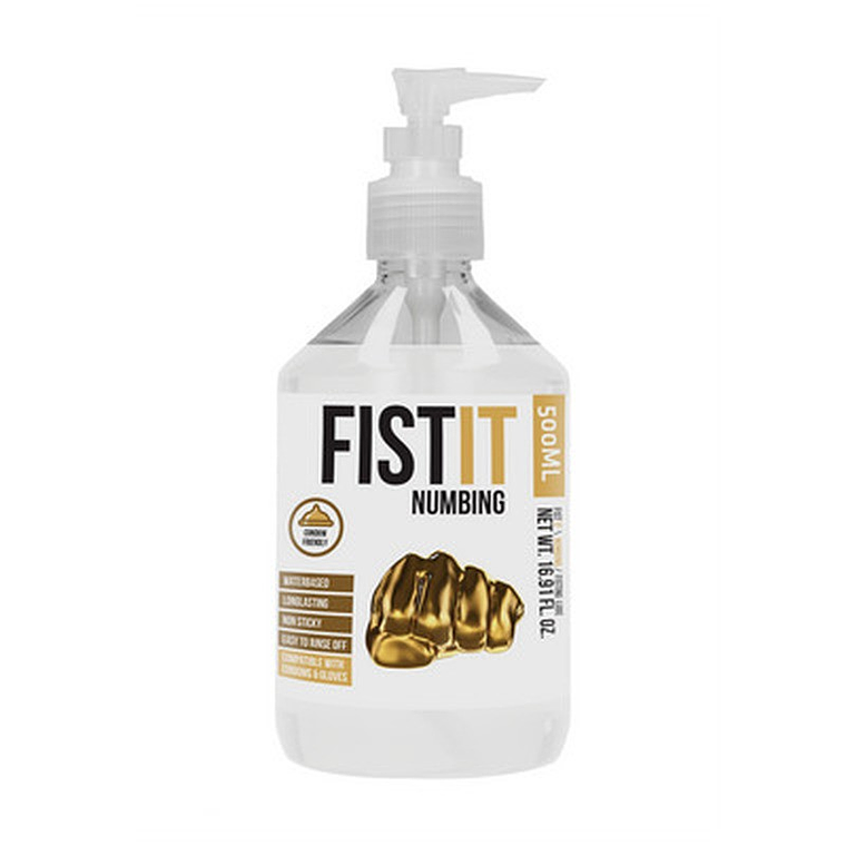 LUBRIFICANTE PARA FISTING NUMBING 17 FL OZ 500 ML FIST IT 1