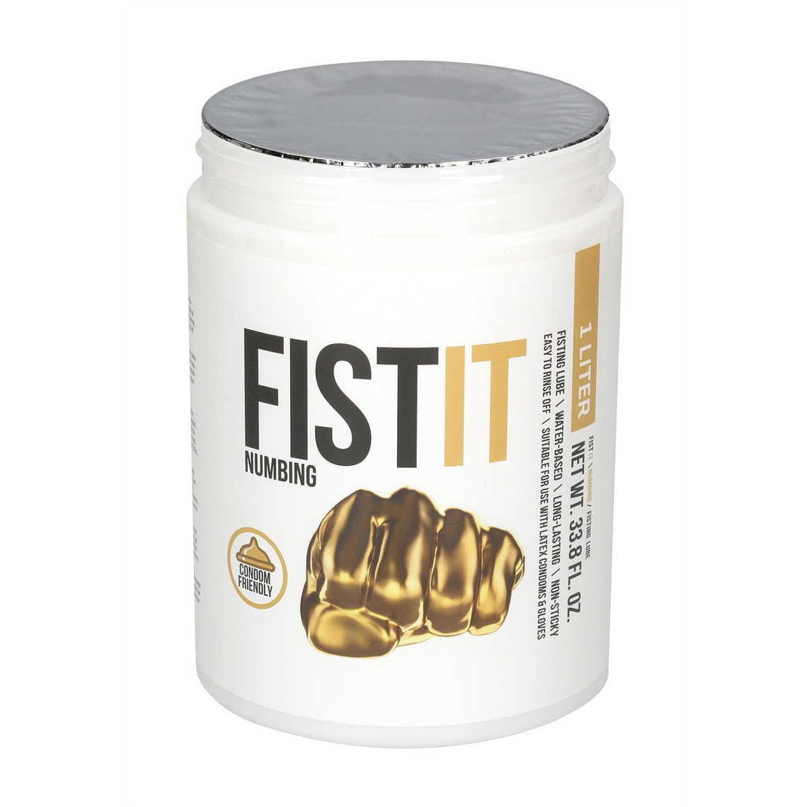 LUBRIFICANTE PARA FISTING NUMBING 33.8 FL OZ 1000 ML FIST IT 4