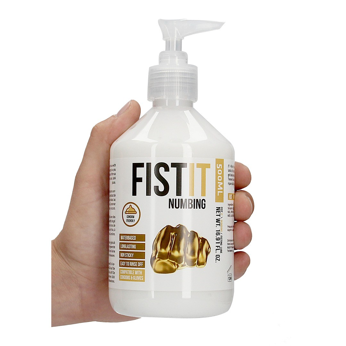 LUBRIFICANTE PARA FISTING NUMBING 17 FL OZ 500 ML FIST IT 6