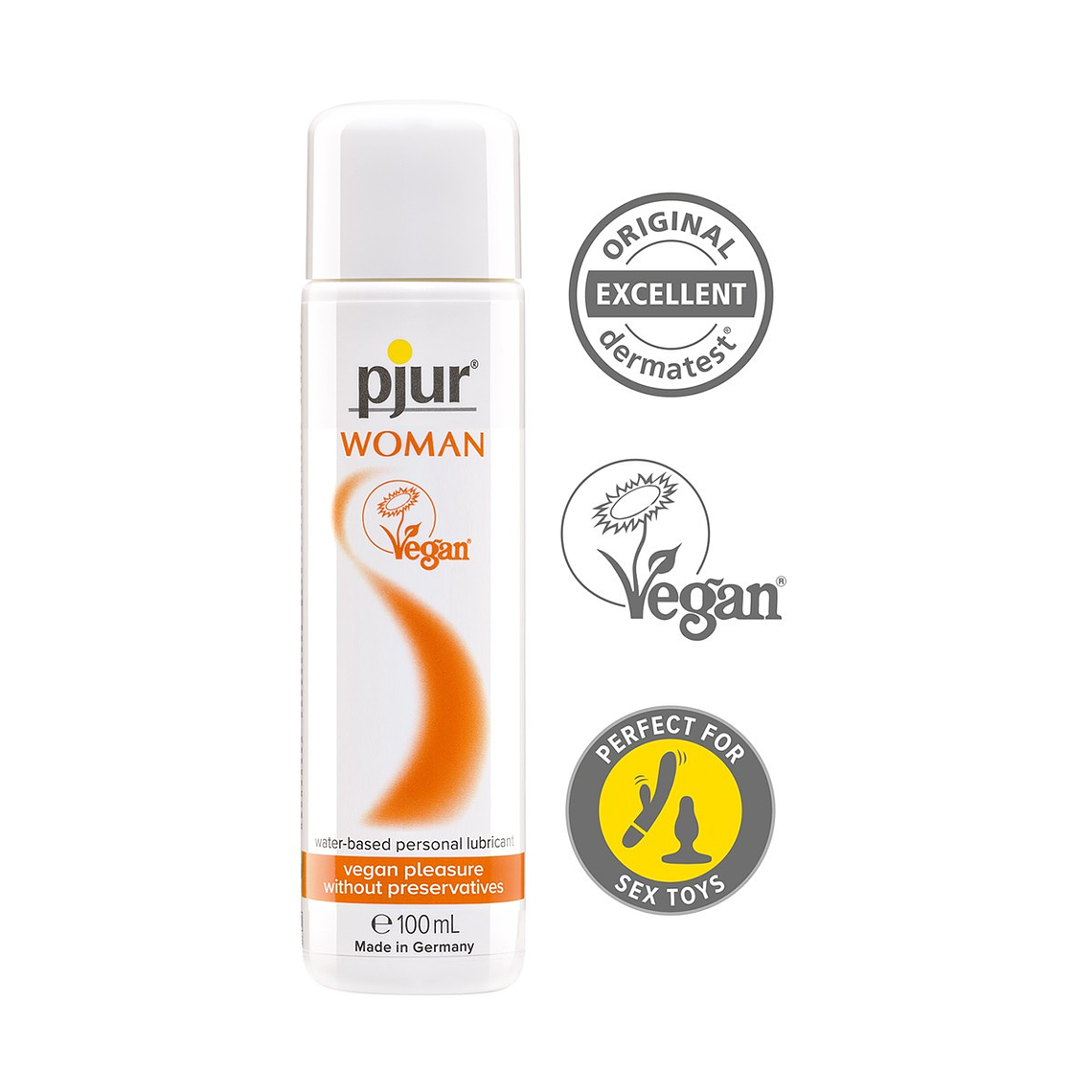 LUBRIFICANTE PJUR WOMAN VEGAN 100ML 1