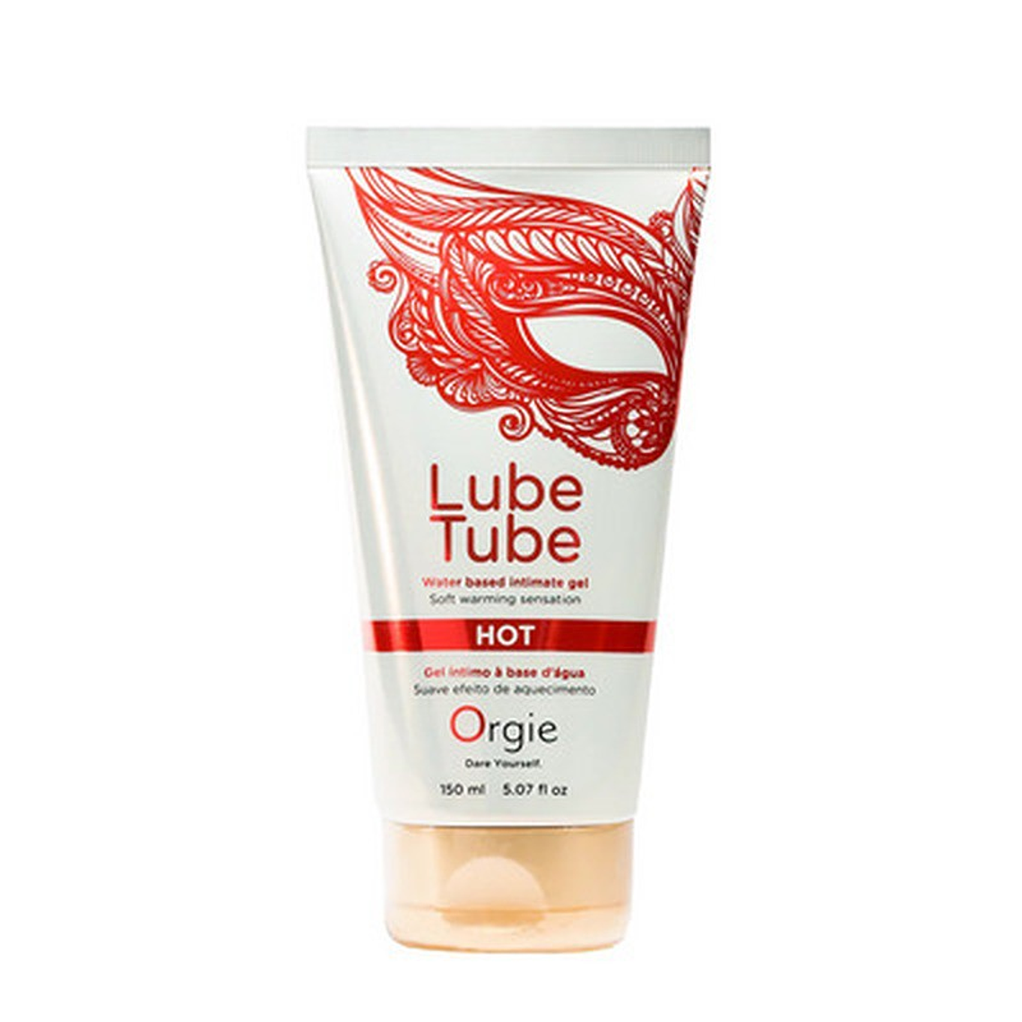 LUBRIFICANTE À BASE DE ÁGUA COM EFEITO DE AQUECIMENTO LUBE TUBE 150ML ORGIE 2