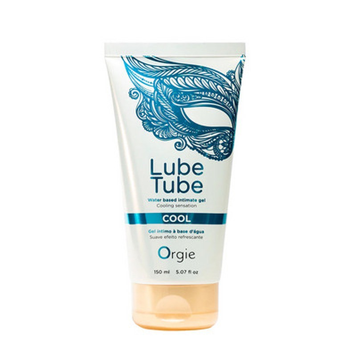 LUBRIFICANTE À BASE DE ÁGUA COM EFEITO FRIO LUBE TUBE 150ML ORGIE 2