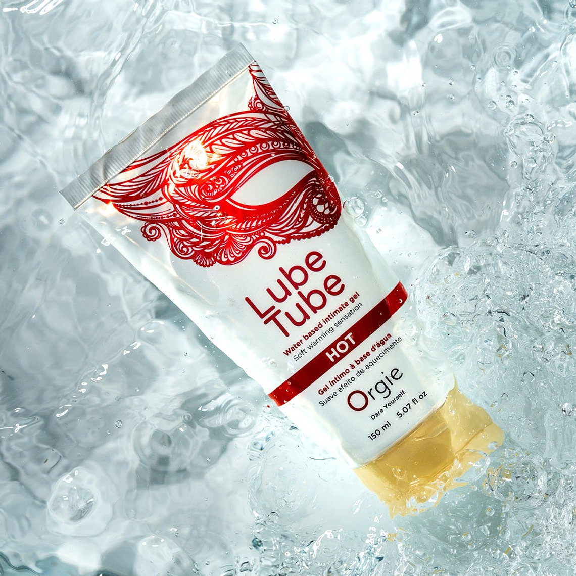 LUBRIFICANTE À BASE DE ÁGUA COM EFEITO DE AQUECIMENTO LUBE TUBE 150ML ORGIE 4