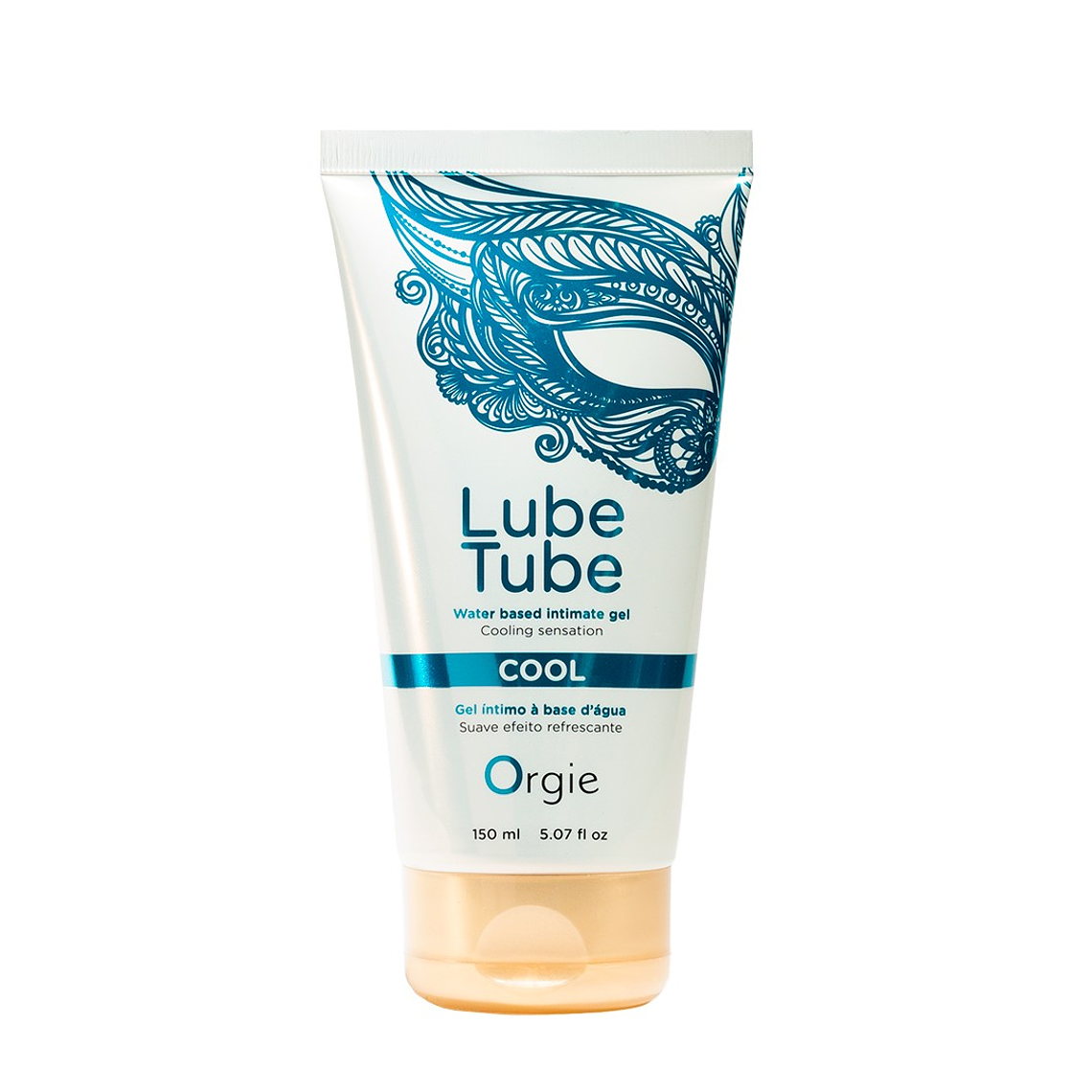 LUBRIFICANTE À BASE DE ÁGUA COM EFEITO FRIO LUBE TUBE 150ML ORGIE 6