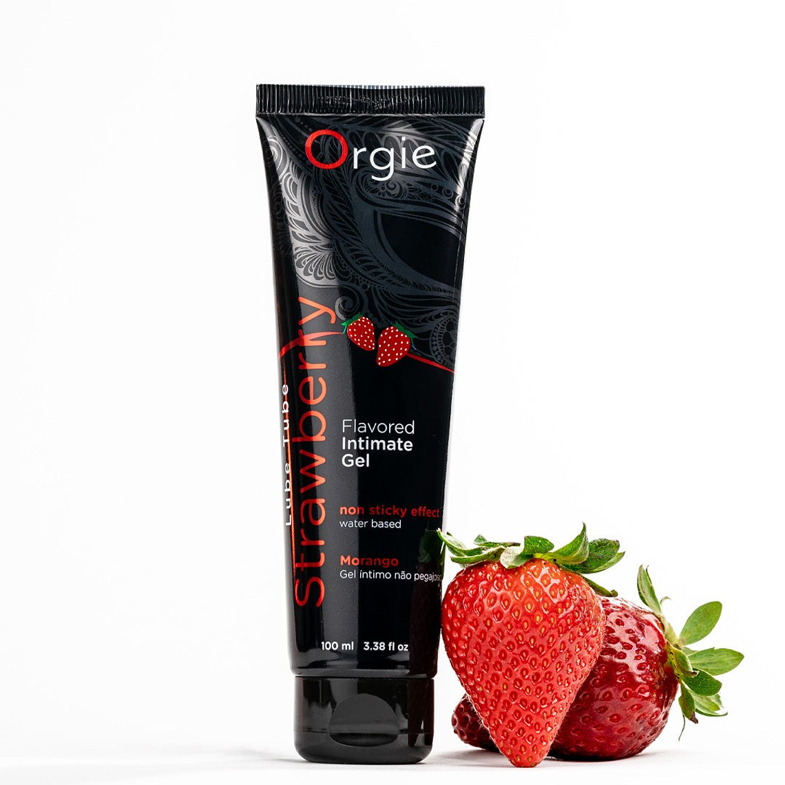 LUBRIFICANTE À BASE DE ÁGUA COM SABOR A MORANGO 100ML ORGIE 3