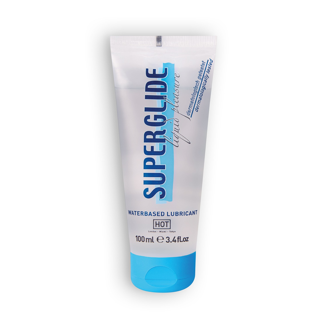 LUBRIFICANTE À BASE DE ÁGUA HOT™ SUPERGLIDE 100ML 1