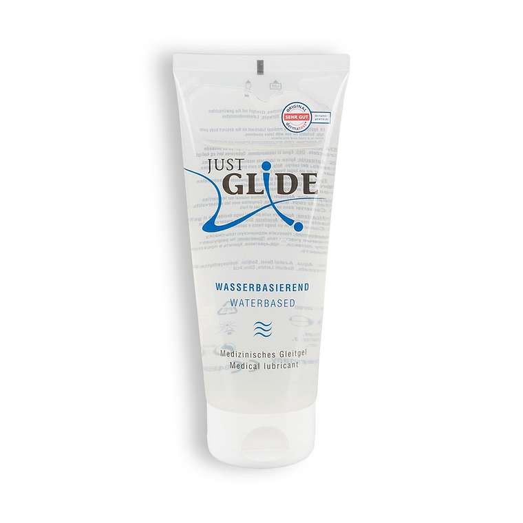 LUBRIFICANTE À BASE DE ÁGUA JUST GLIDE 200ML 1