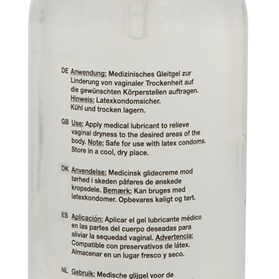 LUBRIFICANTE À BASE DE ÁGUA JUST GLIDE 1000ML 2