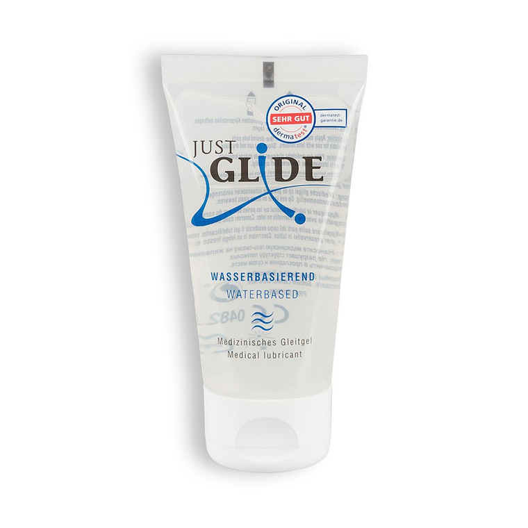 LUBRIFICANTE À BASE DE ÁGUA JUST GLIDE 50ML 1
