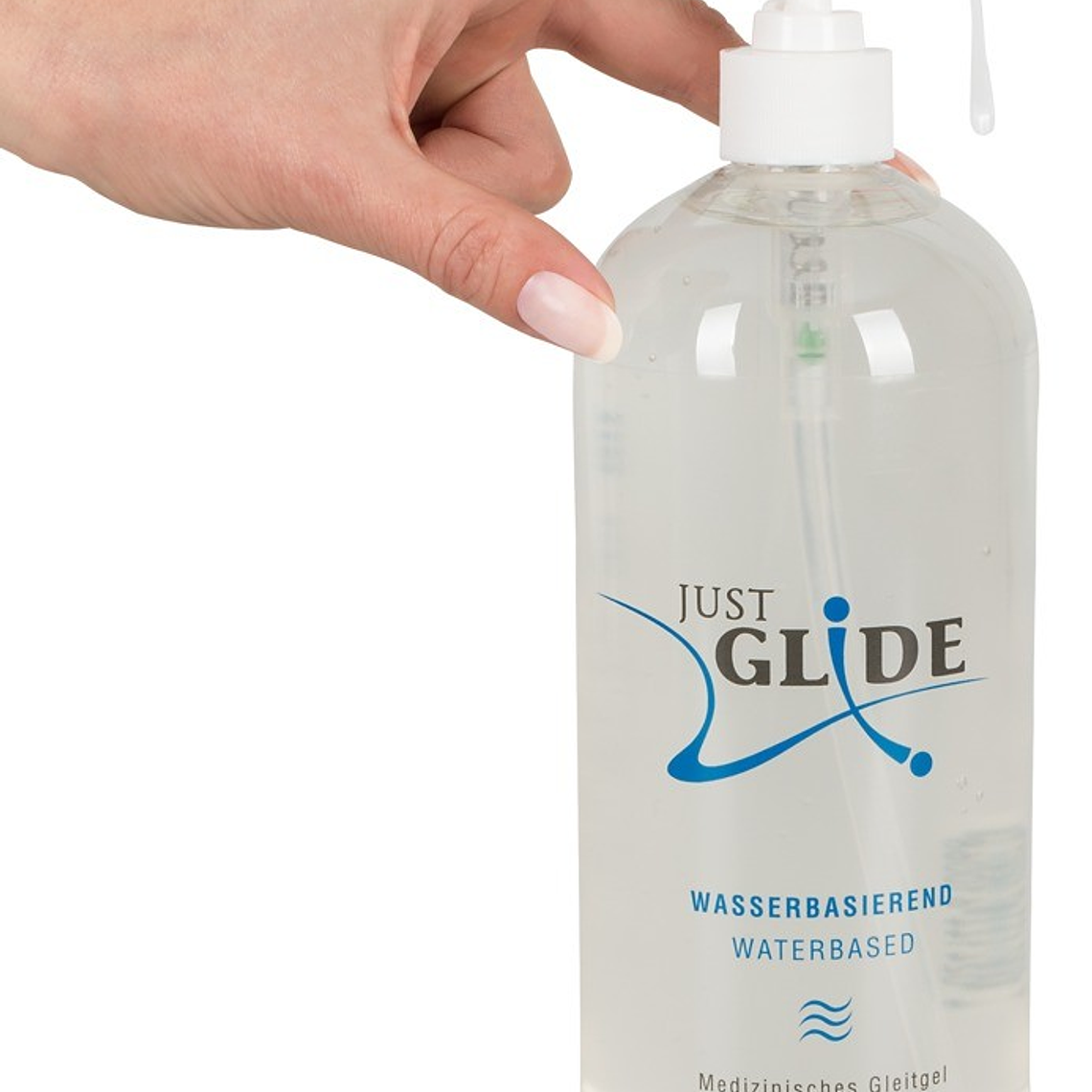 LUBRIFICANTE À BASE DE ÁGUA JUST GLIDE 1000ML 4