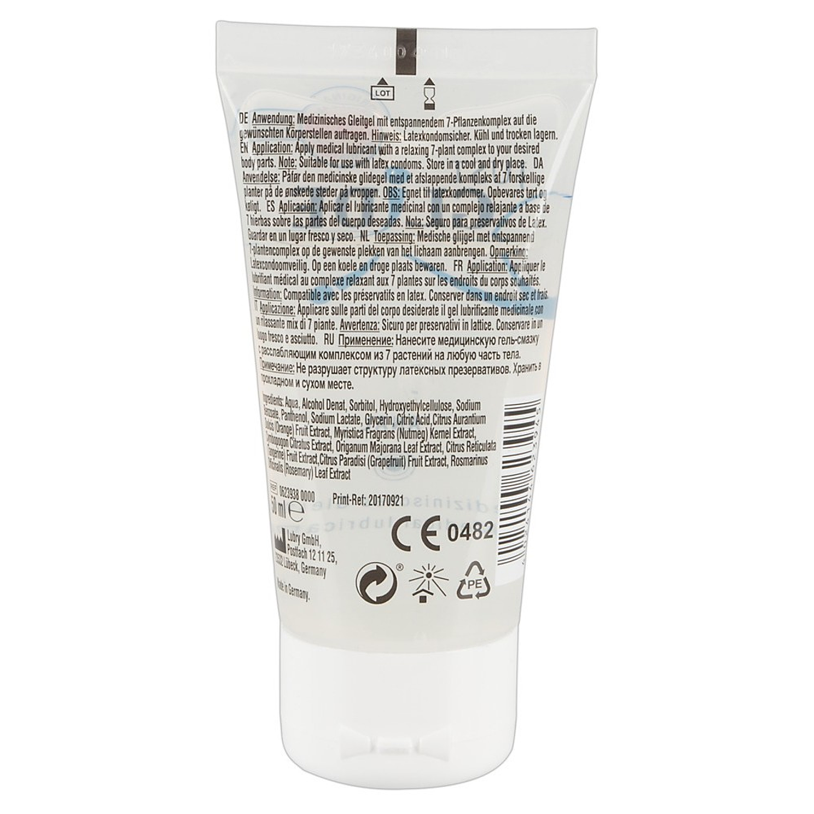LUBRIFICANTE À BASE DE ÁGUA JUST GLIDE ANAL 50ML 2
