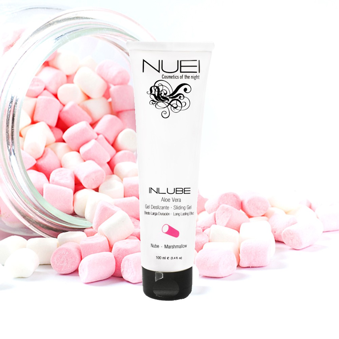 LUBRIFICANTE À BASE DE ÁGUA MARSHMALLOW INLUBE NUEI 100ML 1