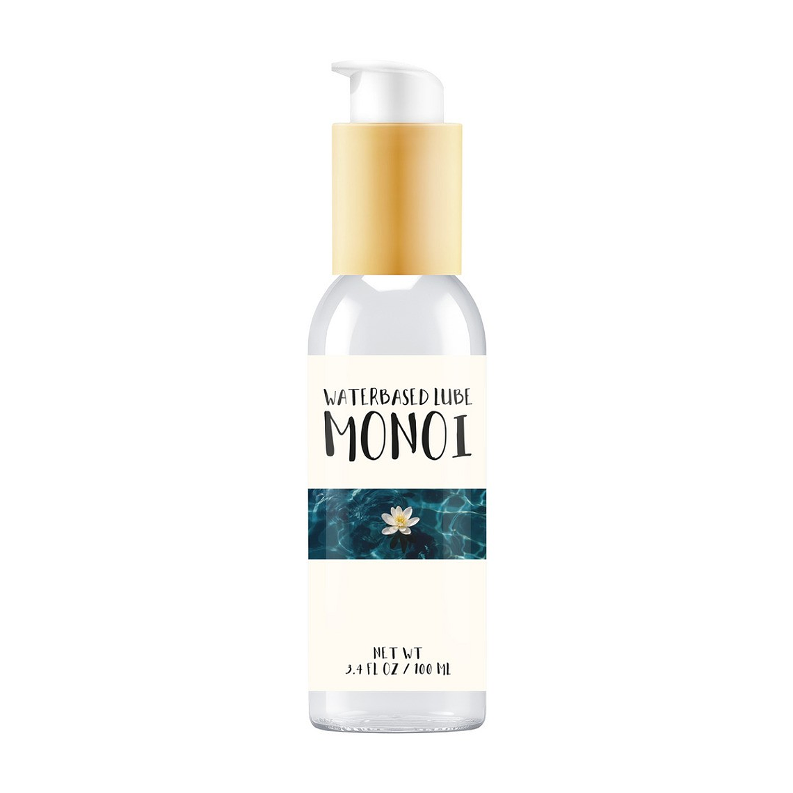 LUBRIFICANTE À BASE DE ÁGUA MONOI 3 FL OZ 100 ML PHARMQUESTS 1