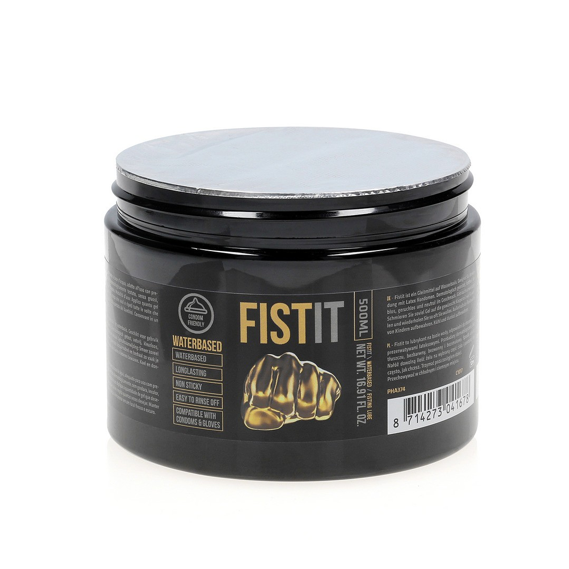 LUBRIFICANTE À BASE DE ÁGUA PARA FISTING 17 FL OZ 500 ML FIST IT  4