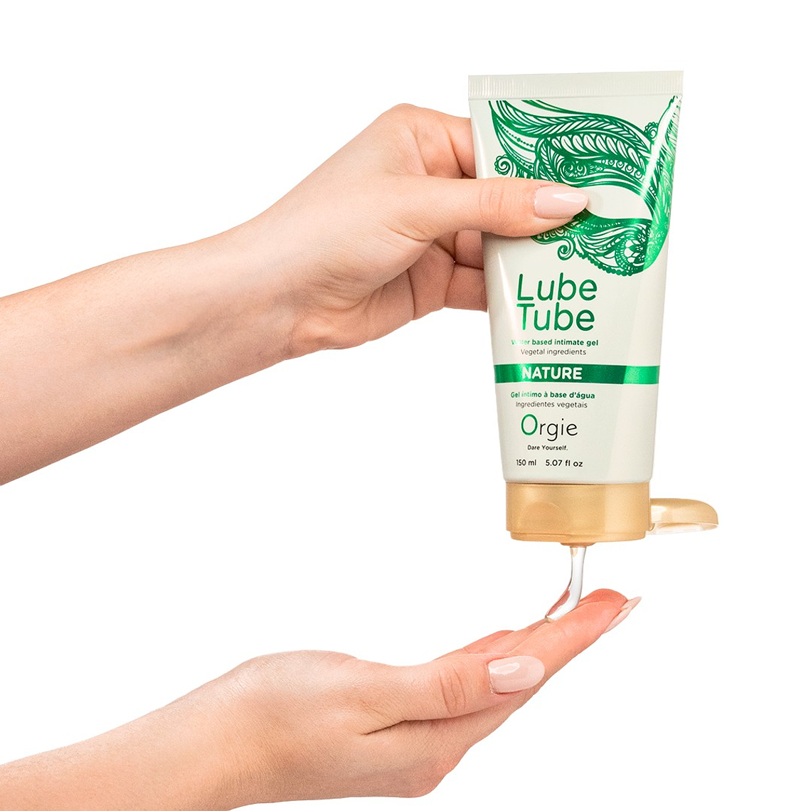 LUBRIFICANTE À BASE DE ÁGUA NATURE LUBE TUBE 150ML ORGIE 5