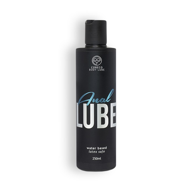 LUBRIFICANTE ANAL À BASE DE ÁGUA ANAL LUBE COBECO 250ML 1